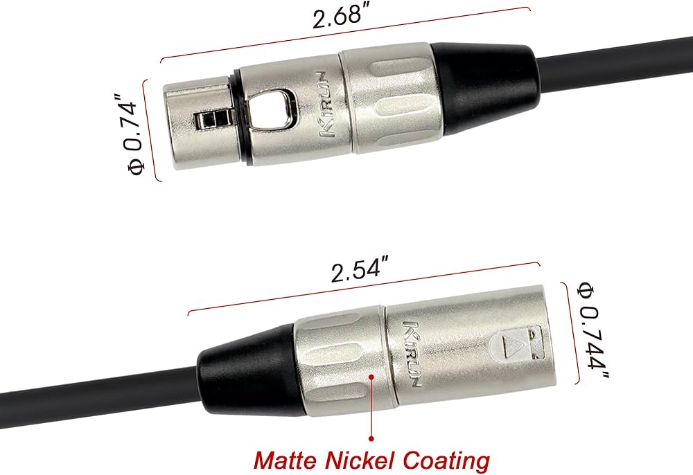 Amazon.com: KIRLIN Cable MT-815-3M 3-Meter 8-Channel Multi-Track