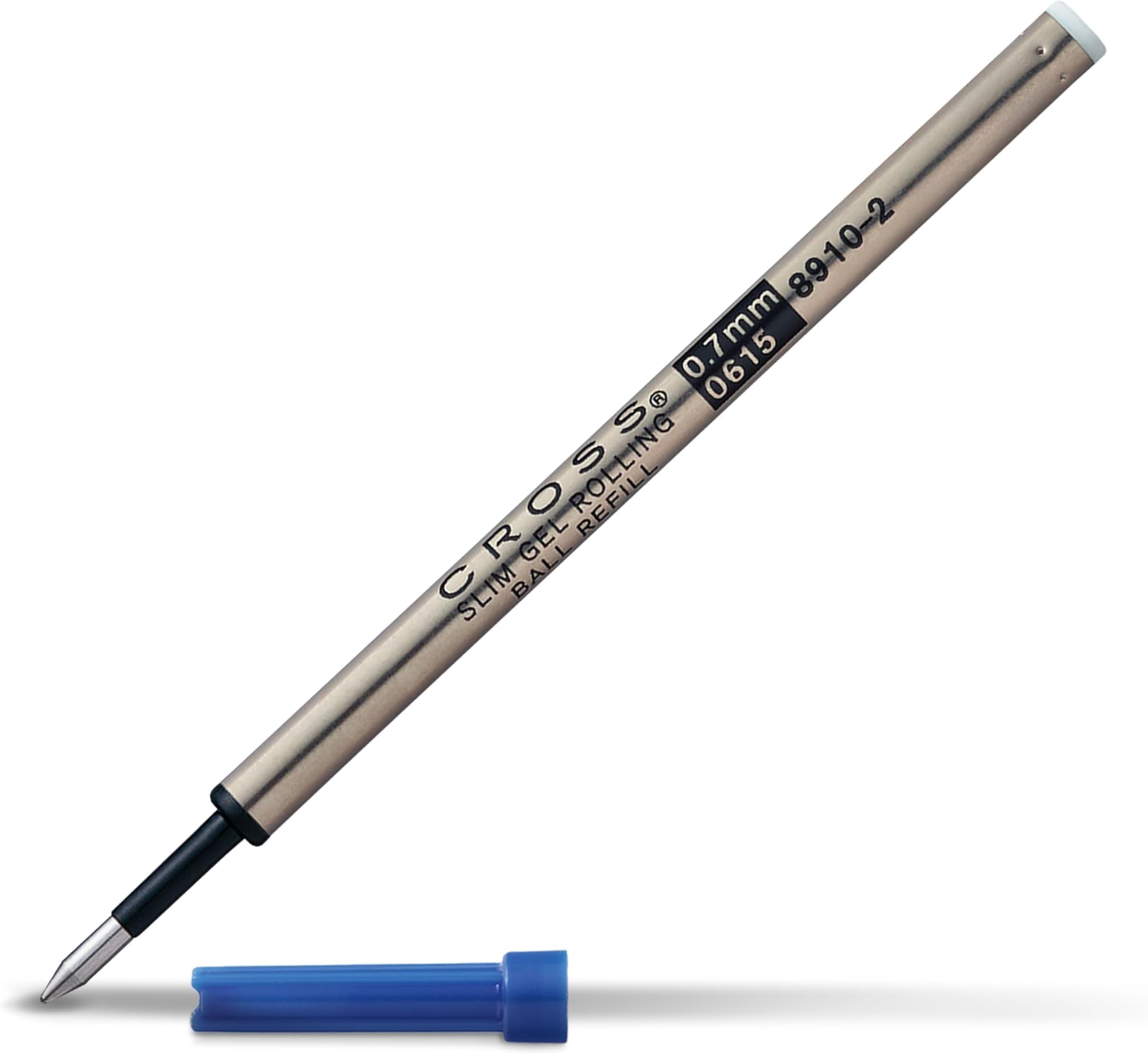 CROSS Gel Ink Rolling Ball Slim Medium Refill for Selectip Pens in Blue 8910-2 – Original Refill for CROSS Rollerball Pens