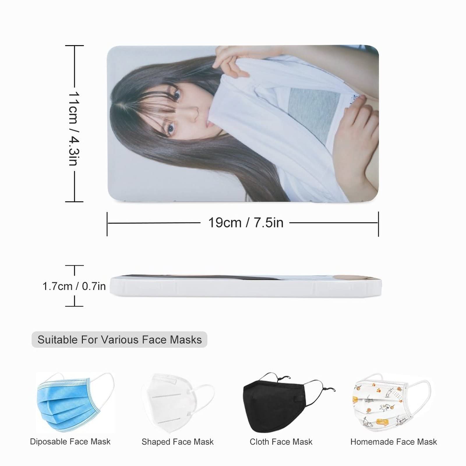 Amazon.co.jp: for 齋藤飛鳥 【マスクケース 折りたたみ ストッパー