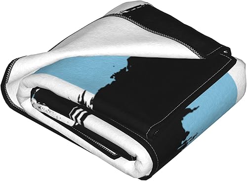 Miniatura 4 de Manta vintage de la bandera guatemalteca de 80 x 60 pulgadas, ultra suave, microforro polar, acogedora franela para sofá, cama, silla, ligera para