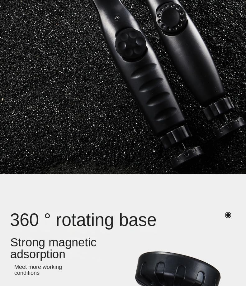 SteJar Led Work Light, Rechargeable Stepless Dimmable LED Inspection Light with 360°Rotate Magnetic Base and Hanging Hook, Mechanic Light for Car Engines Repair, Emergency