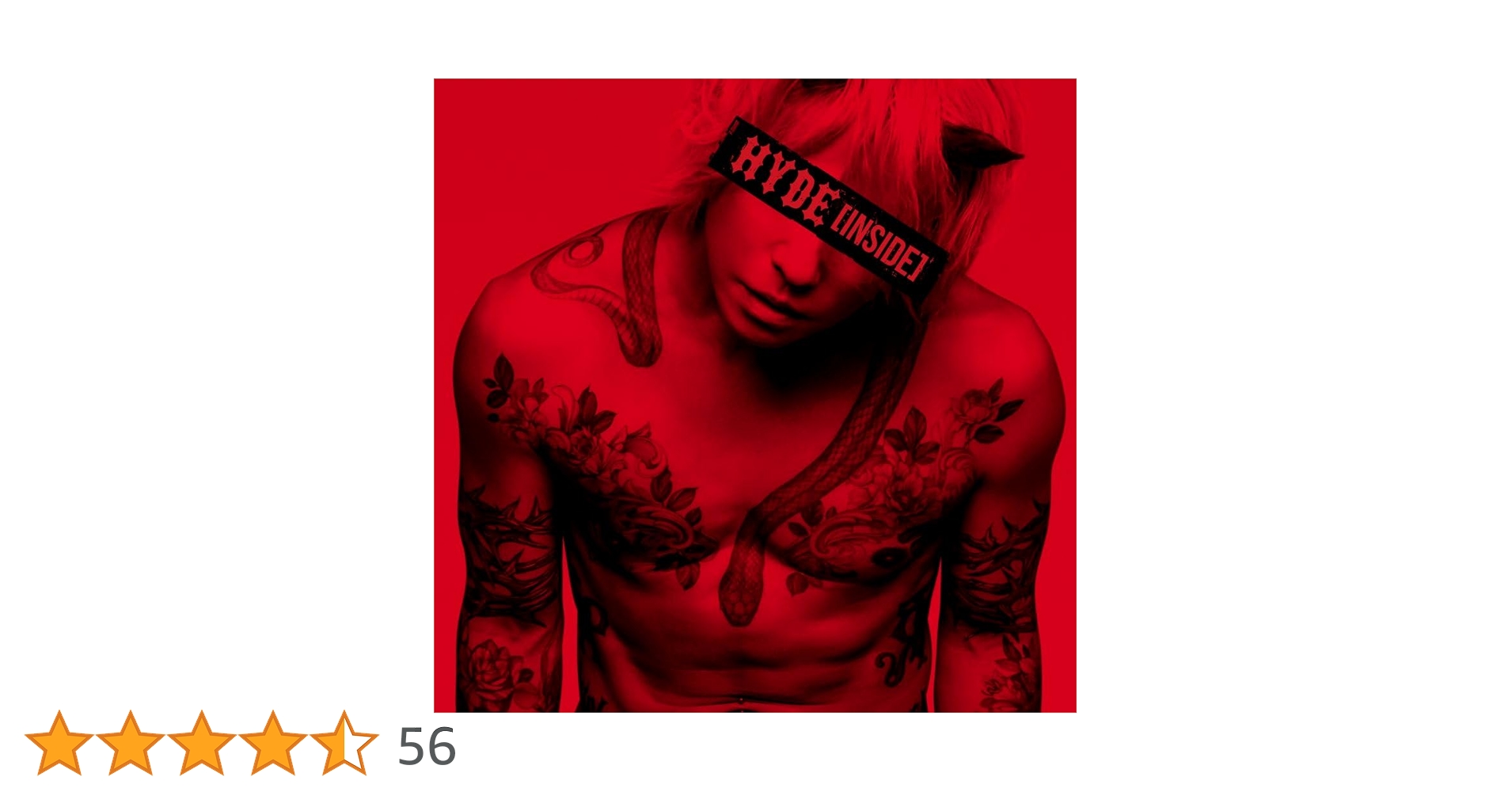 【新品未使用】HYDE INSIDE Amazon.co.jp: HYDE [INSIDE] (通常盤): Music