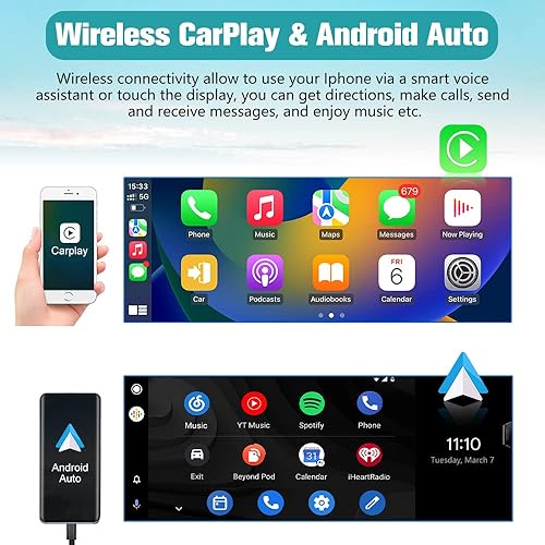 Miniatura 3 de Android 12 4 GB+64 GB Radio de coche compatible con BMW 1 2 3 4 Series F20 F21 F22 F30 F31 F32 F33 F34 F36 (2013-2017), Carplay inalámbrico de 10.25
