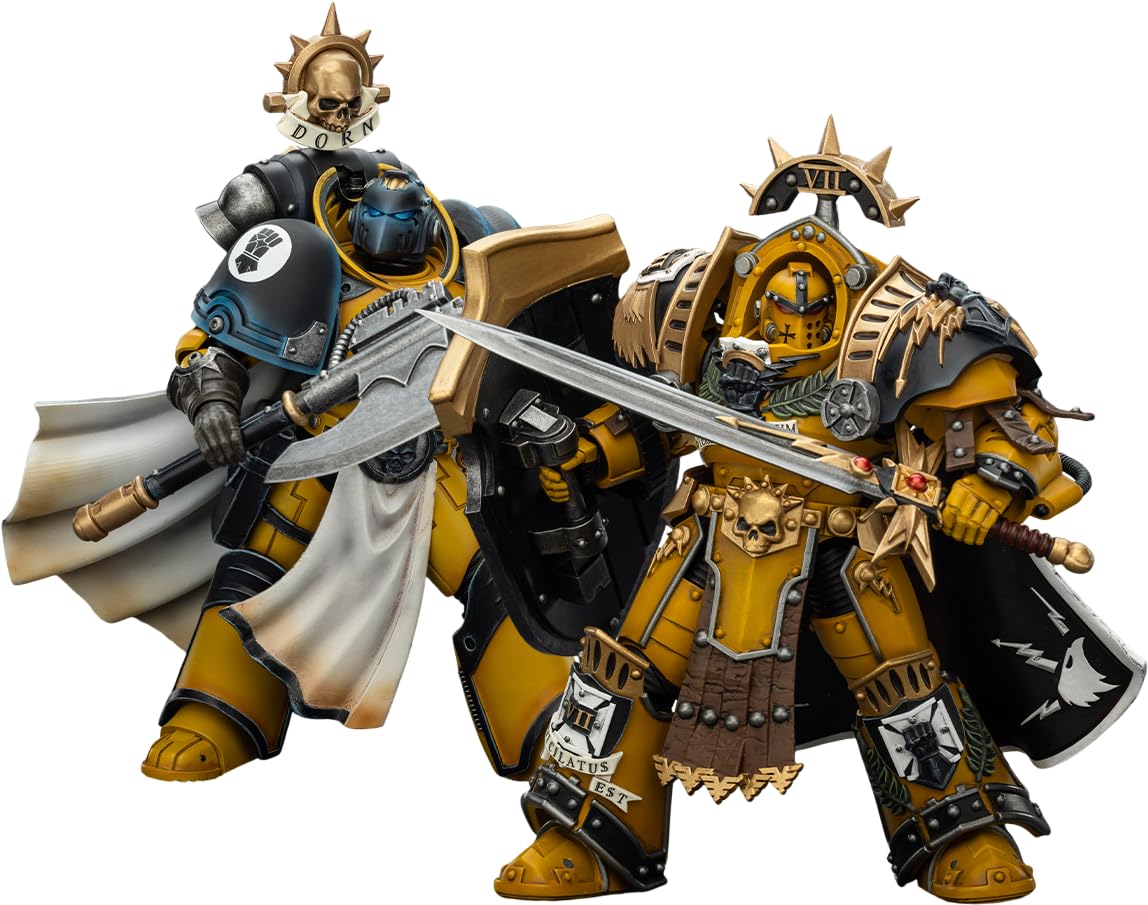 新品未開封 JOYTOY ウォーハンマー 金鎧 全3体セット ホワイトファルコン Amazon.com: JOYTOY Warhammer 30k Horus Heresy Imperial Fists