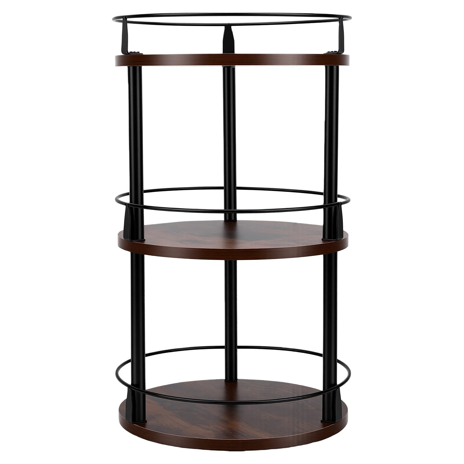 YUYTE Obrotowy Organizer do Przechowywania, 3-poziomowy Gramofon 360 Stopni