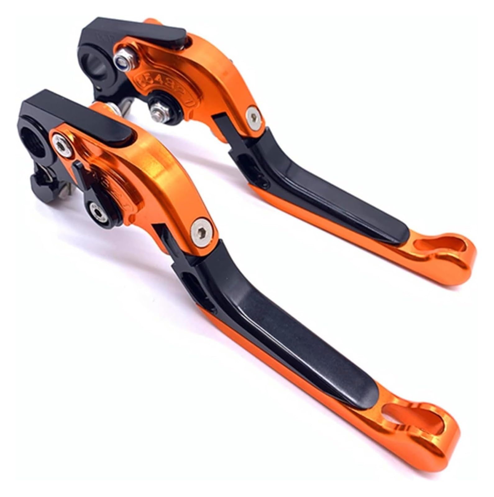 Oiajdsad 6 Motorcycle Clutch Levers For Kawasaki For Ninja 400 300R 250R 125 Z400 Z300 Z250sl Z125 Motorcycle Folding Extendable Brake Clutch Lever Modification Parts