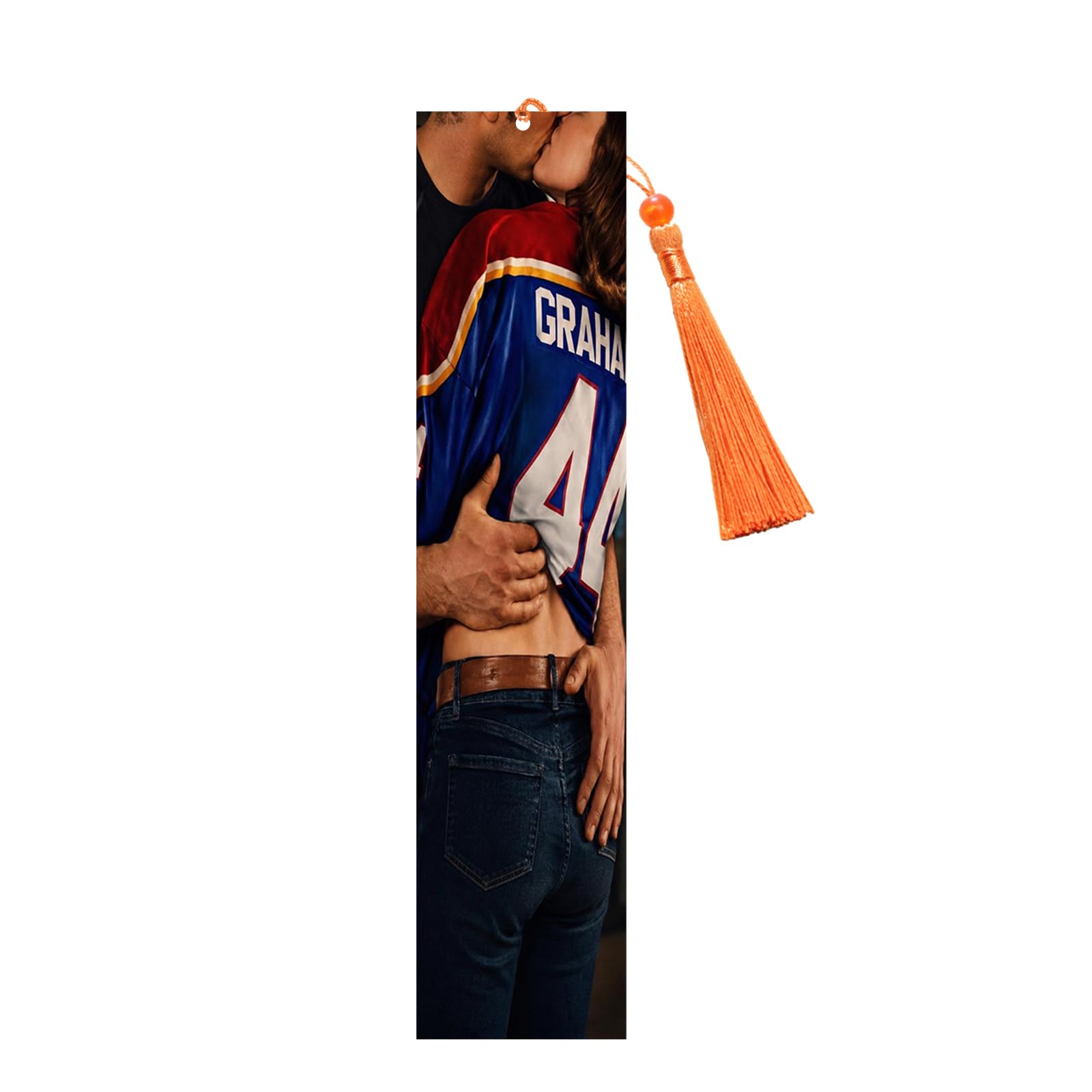 of Campus Bookmarks with Colorful Tassels Briar U Hockey Player Page Markers of Campus Merch for Romance Novel Book Fans A08
