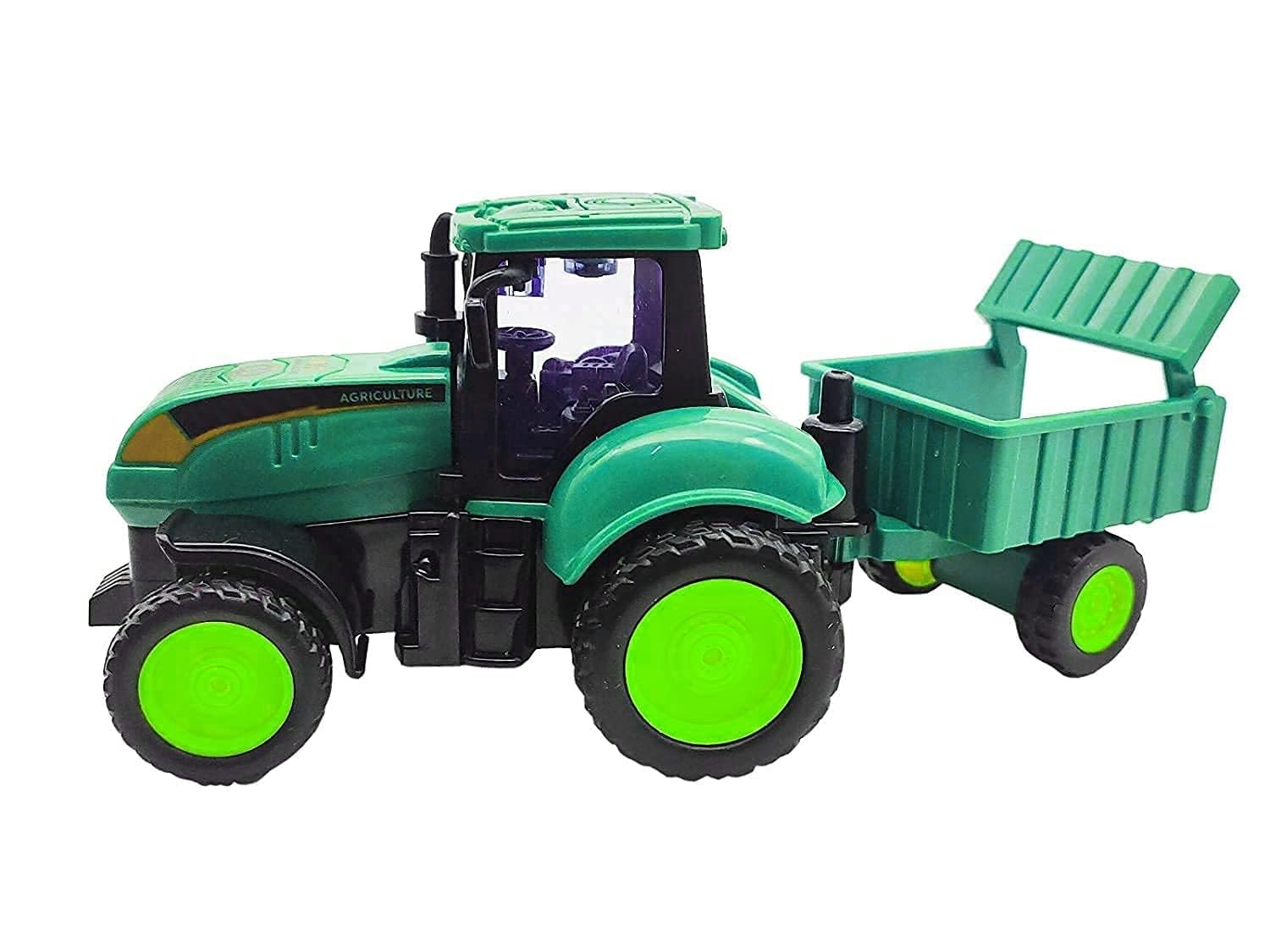 Amitasha Push and Go Agriculture Tractor Trolley Toy for Kids Boys and Girls with Movable Trolley Parts Farm Vehicle (B0CYGZT8X9) Amazon Price History, Amazon Price Tracker