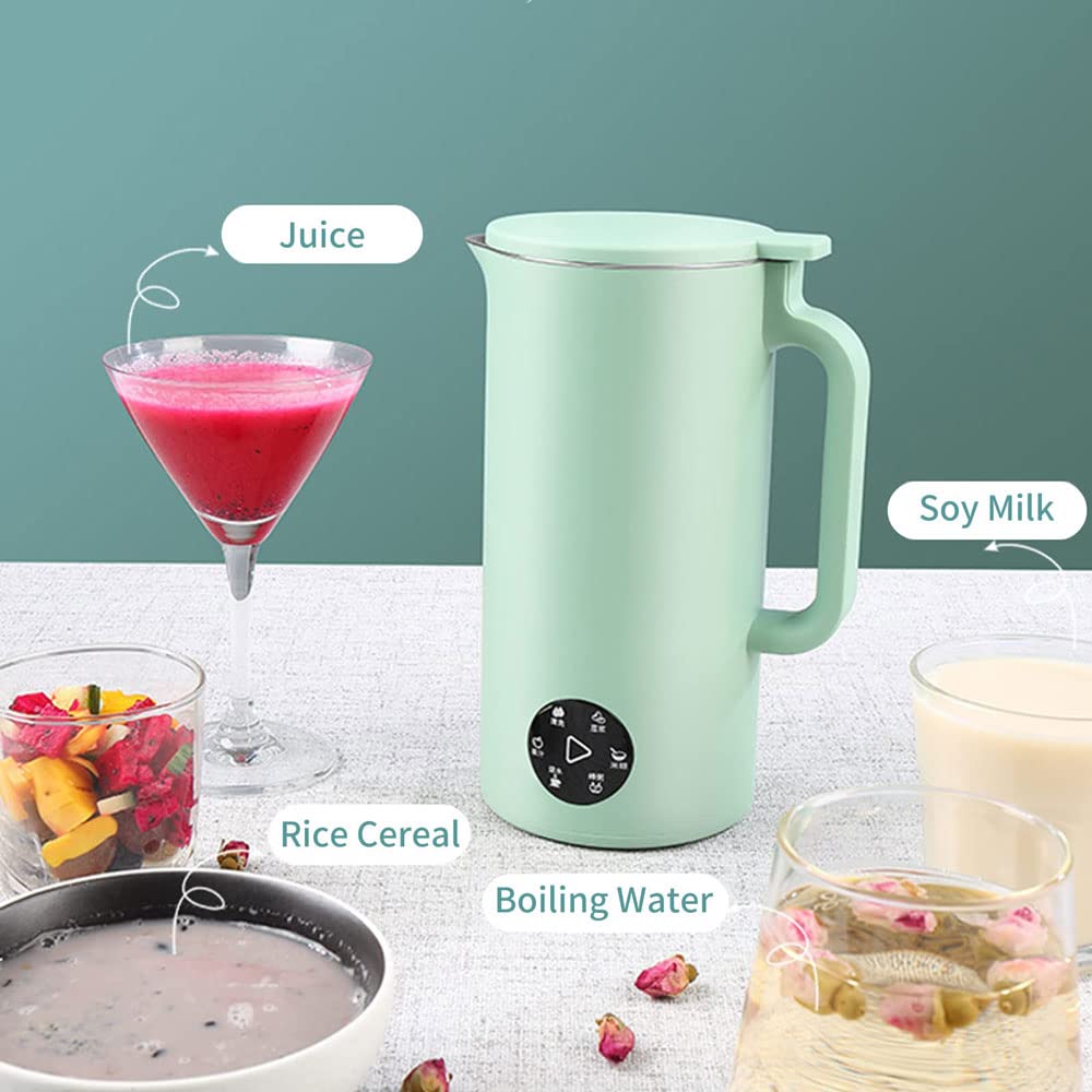 Ekspres do mleka sojowego, 350 ml, mini ekspres do mleka sojowego z ostrzem ze stali nierdzewnej, wielofunkcyjny blender do płatków ryżowych
