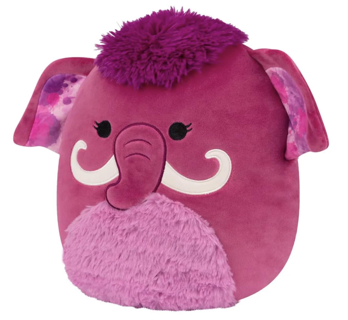 Squishmallows Magdalena the Woolly Mammoth 12'' Plush Soft Toy, (SQCR04152)