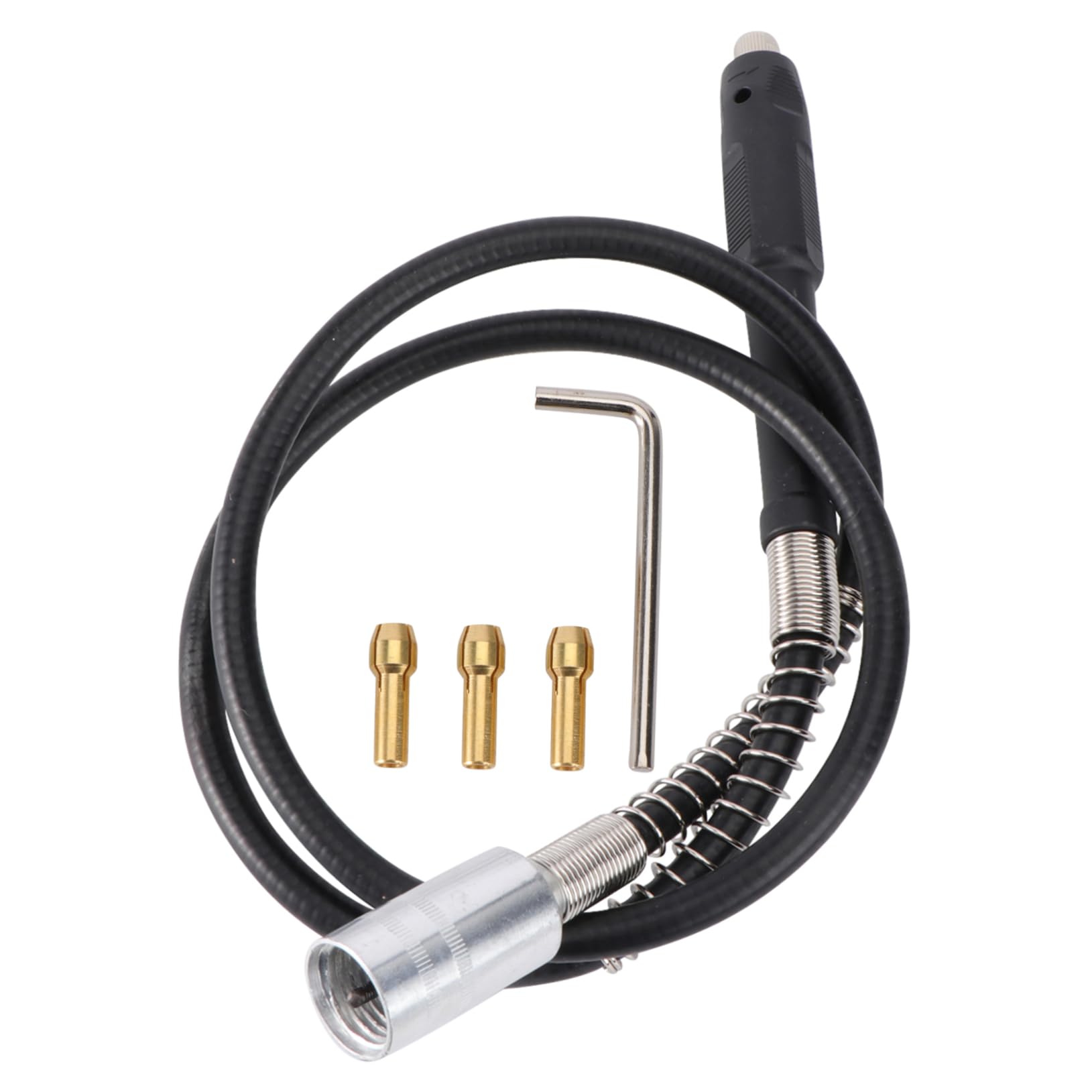 KALLORY Complete Electric Grinding Accessory Kit Flexible Drill Bit Extension Holder Extension for Auto Repair Electronics and Home Repair