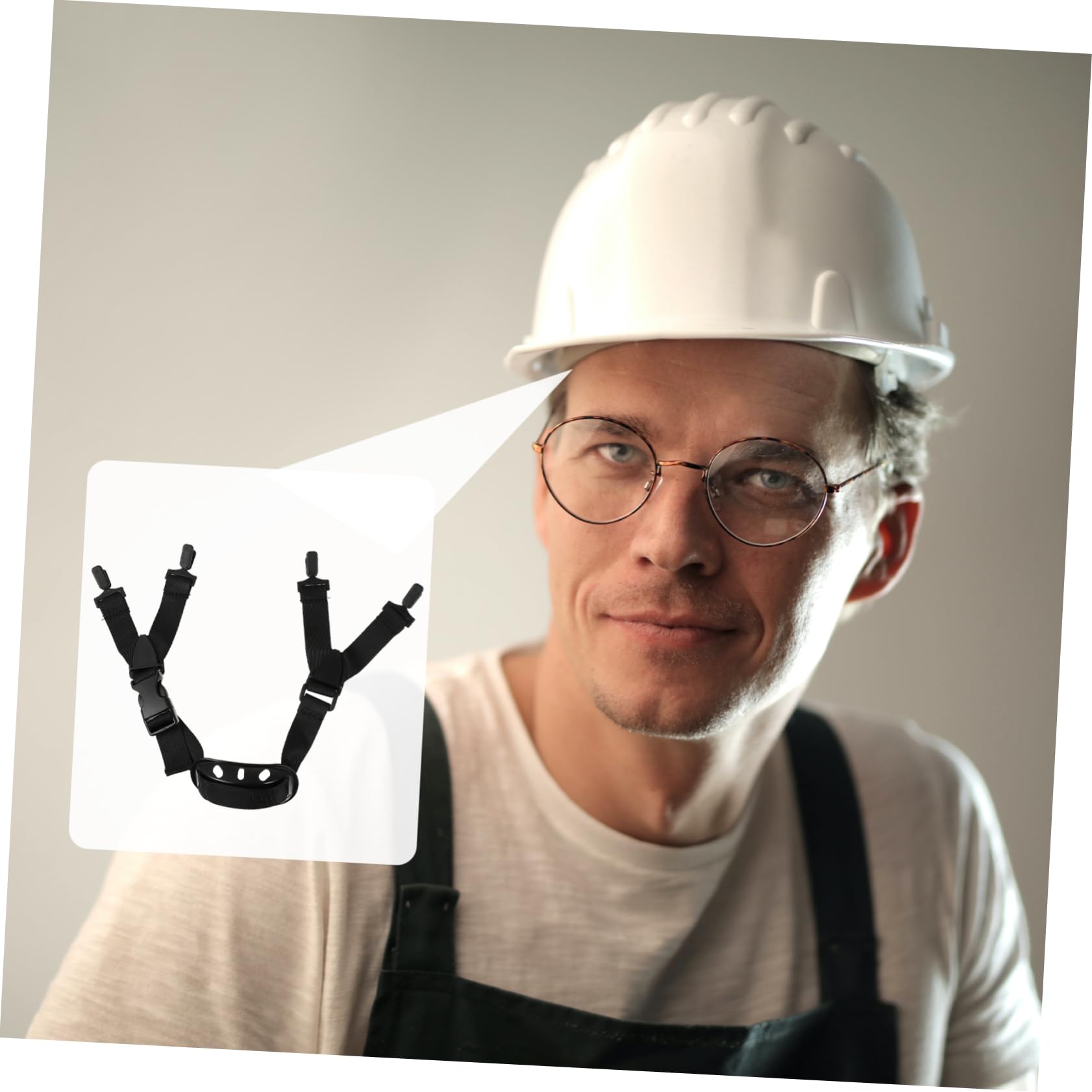 Housoutil 16 STK Helmband Trainingszubehör Helme für Erwachsene ATV Motorradhelm Hardhat-Riemen Sicherheitshut Kinnriemen elastischer Kinnriemen für Schutzhelm Polyester Seil Herren ersetzen