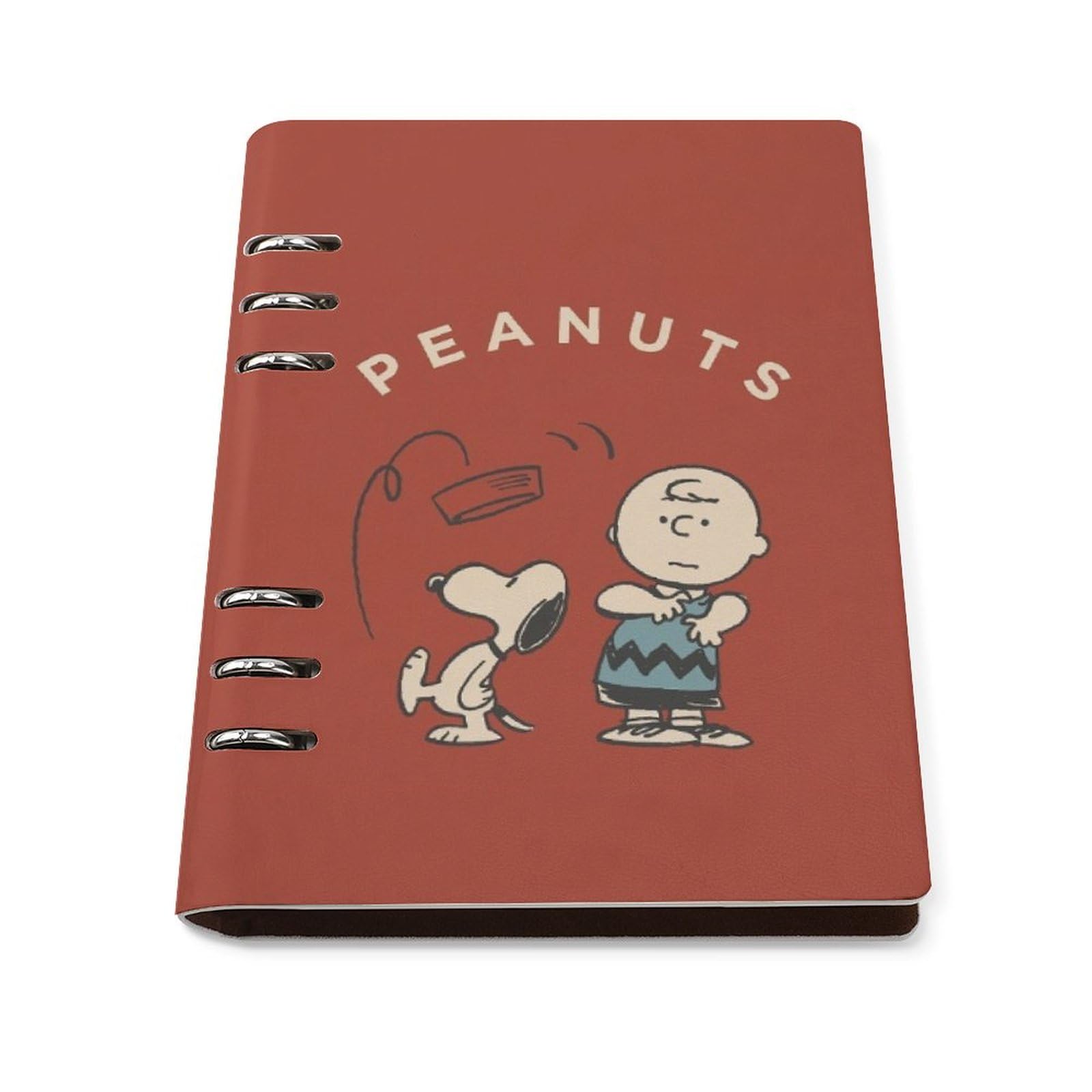 Amazon | レトロ スヌーピー システム手帳 PU ノートメモ帳