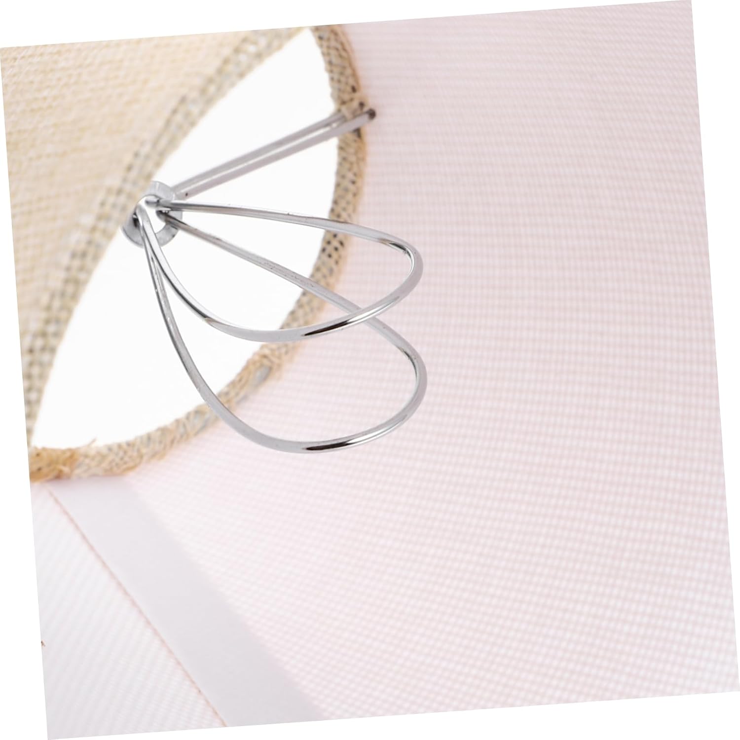 Garneck 2Pcs Fabric Drum Lampshade Clip Light Cover for Table Floor Lamps Retro Style Barrel Light Shade Accessory Easy Installation Cloth Material for Living image 4