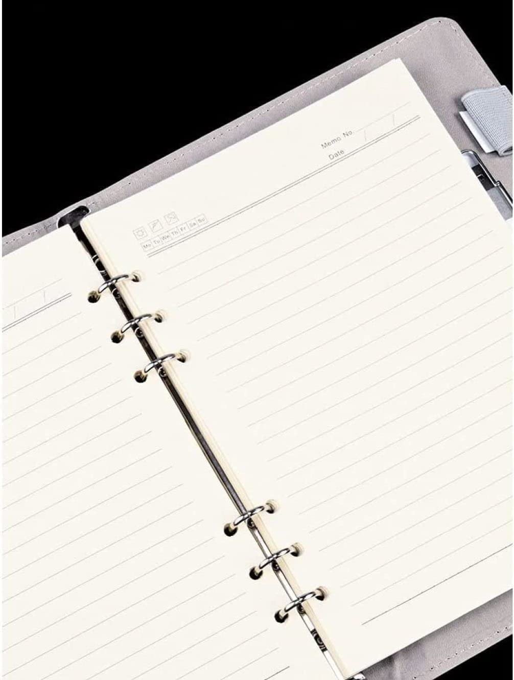 Notizbuch, Bullet-Tagebuch, Tagebuch mit Schloss, Journaling-Notizbuch mit Schloss, hochwertiges Leder-Tagebuch, A5, 200 Seiten, Arbeitstreffen, Aufzeichnungen, Journaling, Schreibnotizen, dickes Papi