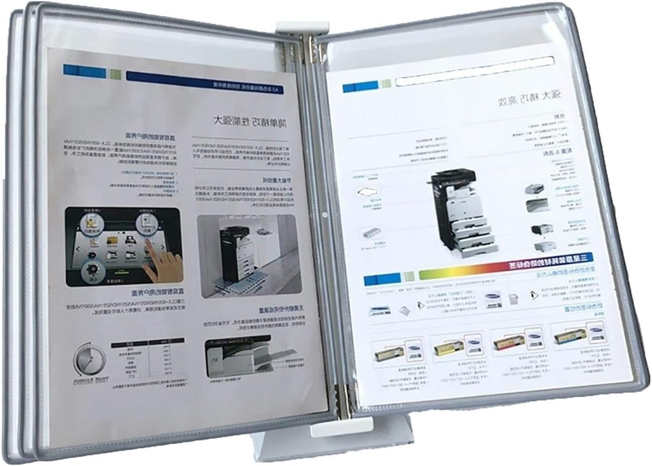 Desktop Reference Organizer Catalog Display Rack, Desktop