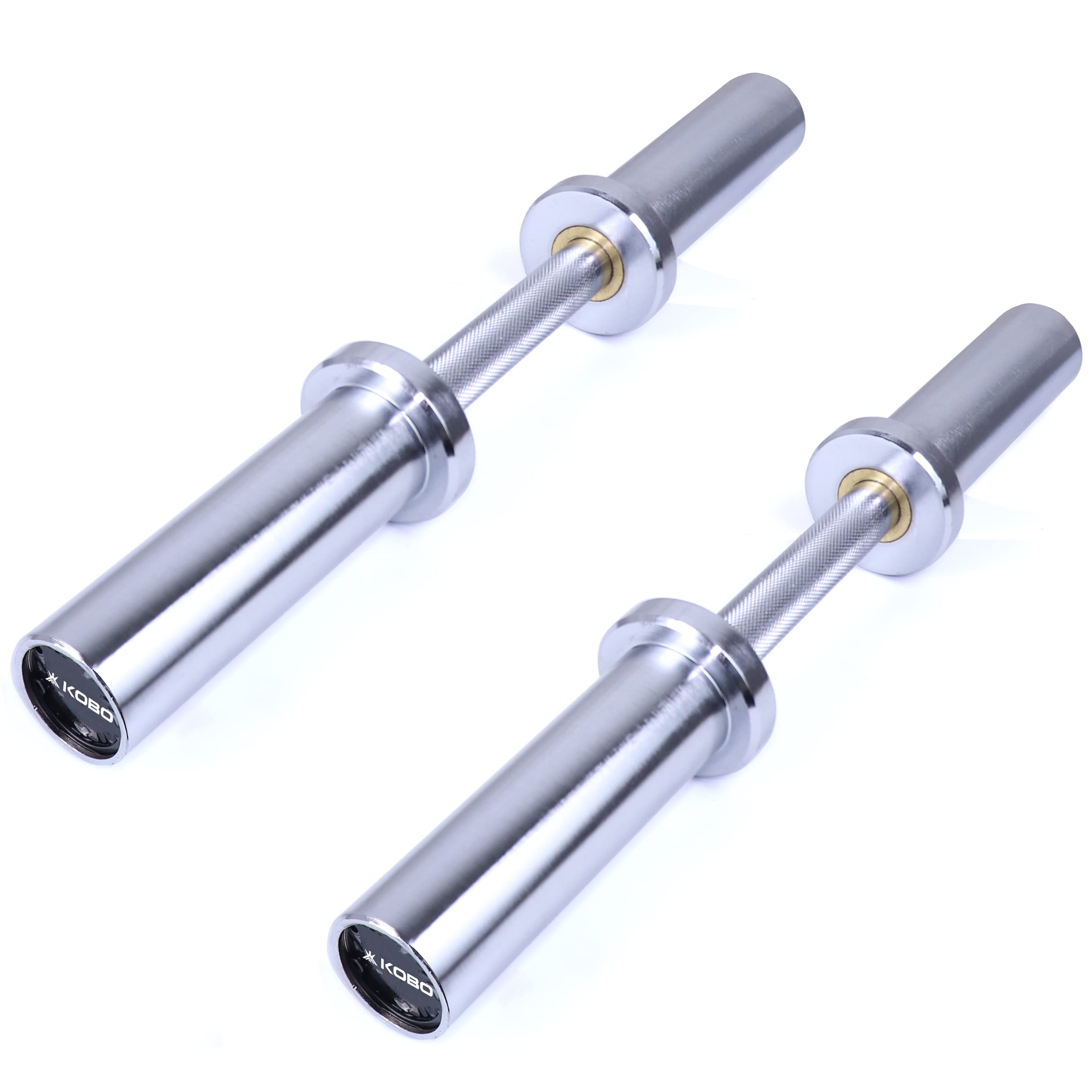 Olympic Dumbbell Rod Adjustable for 50 mm Olympic Plates (1 PAIR) (IMPORTED)