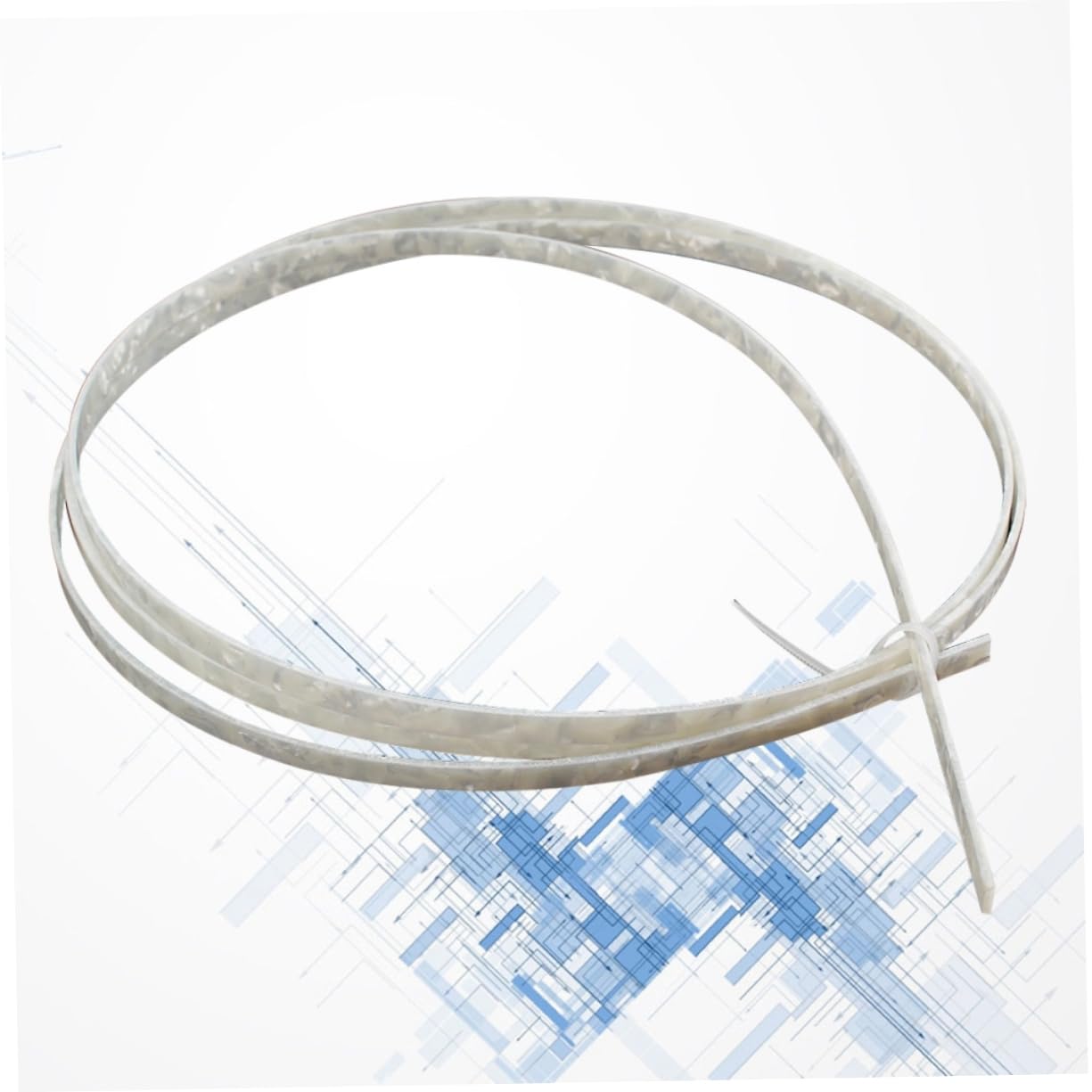 OFFSCH Colored Edge Strips Guitar Binding Purfling Strips for Acoustic Folk Classic Guitar