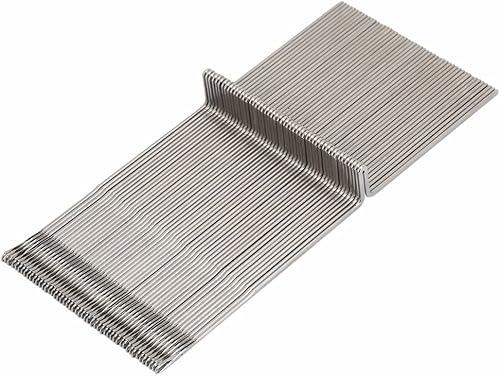 Miniatura 1 de Mollytek 50 agujas para máquina de tejer para KH-868 860 871 881 940 970 Agujas de tejer de acero inoxidable para máquina de tejer Agujas de