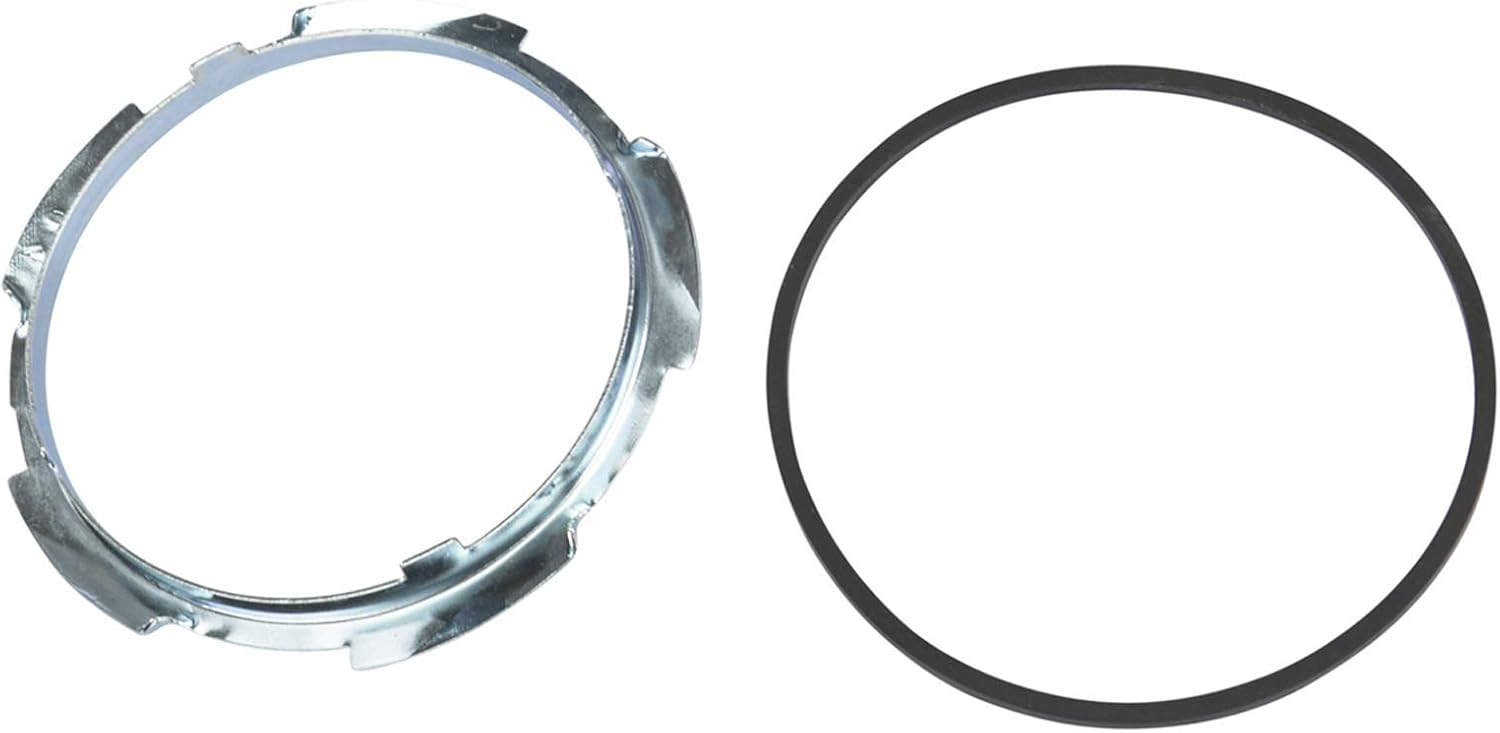 Fuel Tank Rear 19 Gallon Zinc Coated Steel Lock Ring Compatible with 87-89 Ford F-150 F-250 F-350 F-53 Motorhome Chassis F-59 Commercial Stripped Chassis F-Super Duty