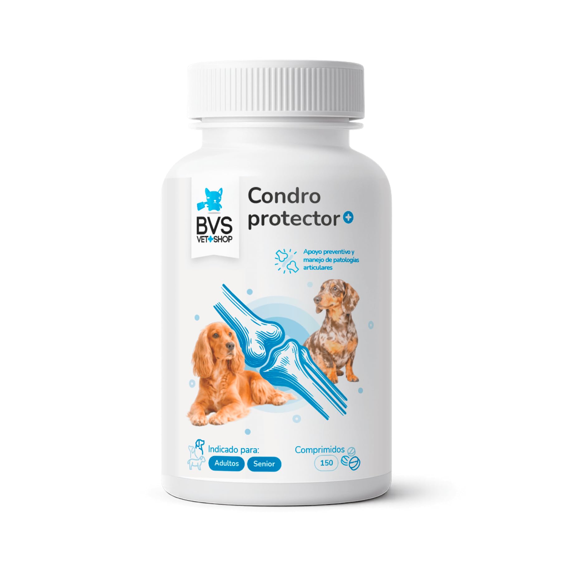 BVS Vet Shop | Condroprotector Plus para Perros | Ayuda para Problemas articulares de tu Mascota | 300 Comprimidos
