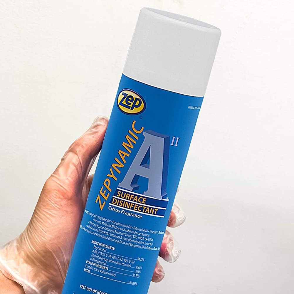 Zep Zepynamic A II Surface Disinfectant - 16 oz (Case of 12) - 351501 - Germicidal, Staphylocidal, Pseudomonacidal, Virucidal, Deodorizes