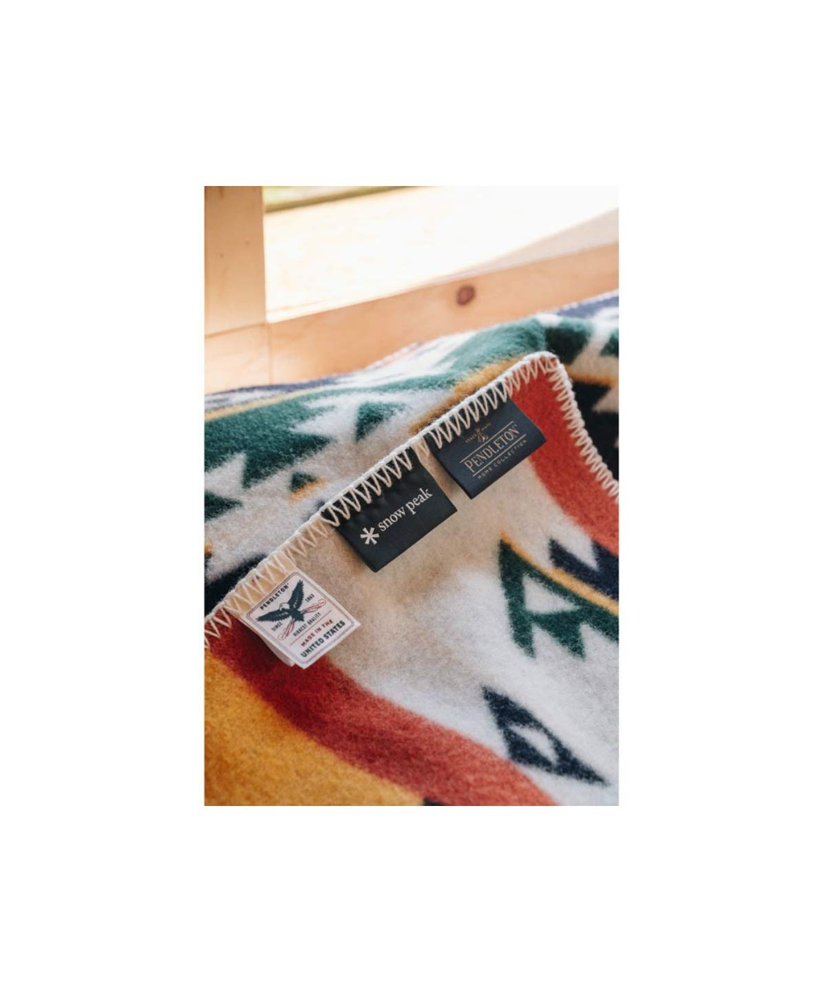 Snow Peak X Pendleton Doublesize Muchacho Blanket One Navy Double