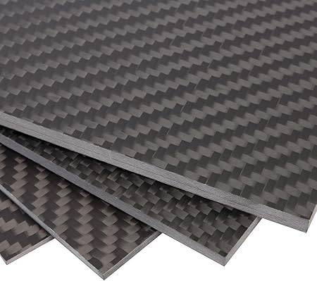 Amazon _ ARRIS 3Kカーボン板 カーボンファイバープレート CFRP炭素繊維積層板 400x500mm カーボンファイバーシート 光沢表面_マット表面 1枚 _ ホビー用素材 通販