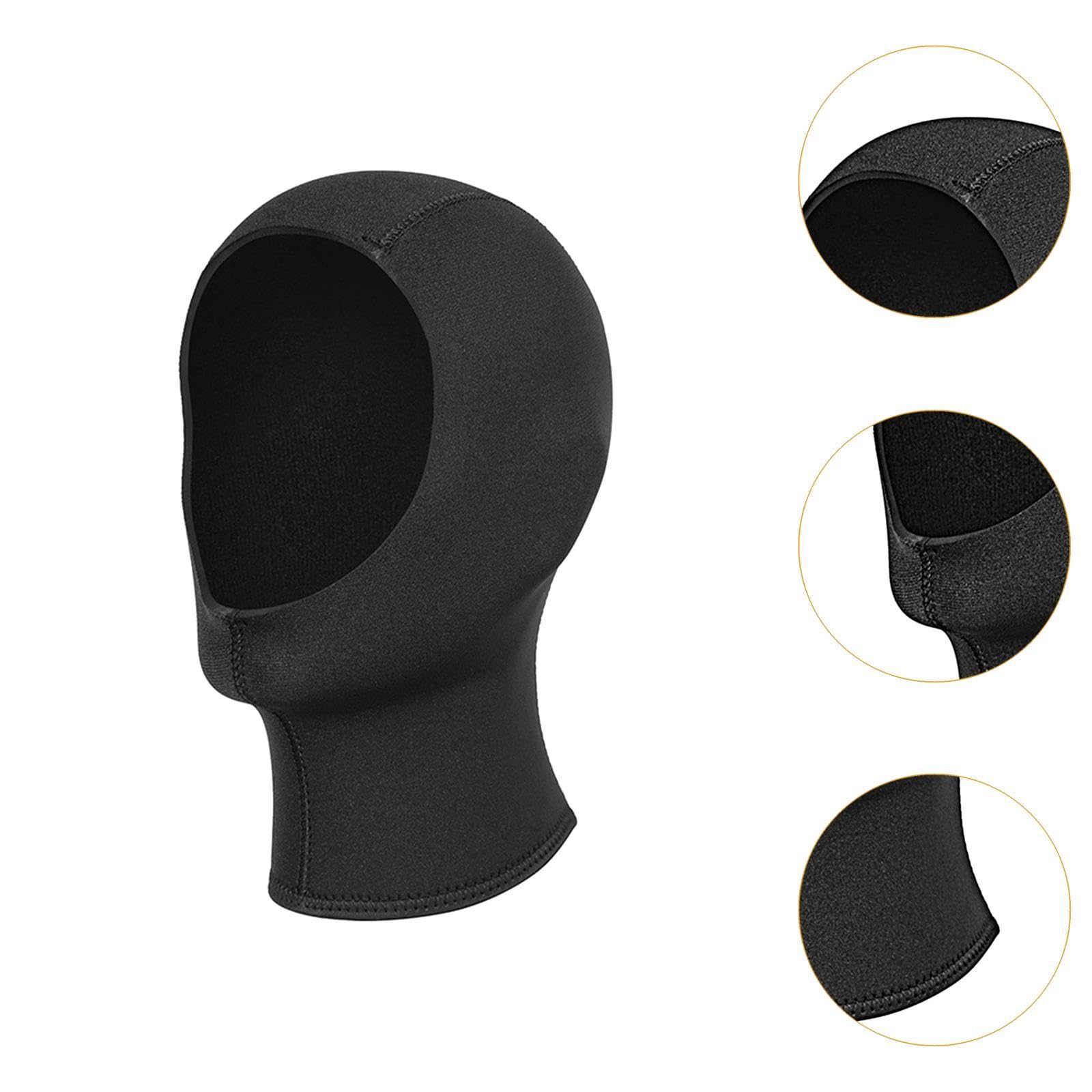 Menolana Wetsuit Hood Diving Hat Hood Thermal Stretchable Dive Cap Swim Cap Snorkeling Hat for Women Enthusiasts Surfing Men Beginners