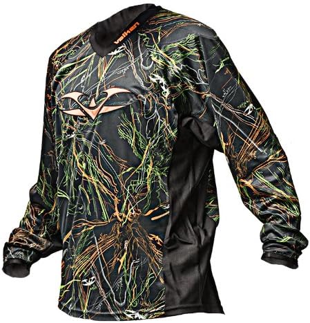 Valken Jersey Crusade -Static Grn/Org-2XL