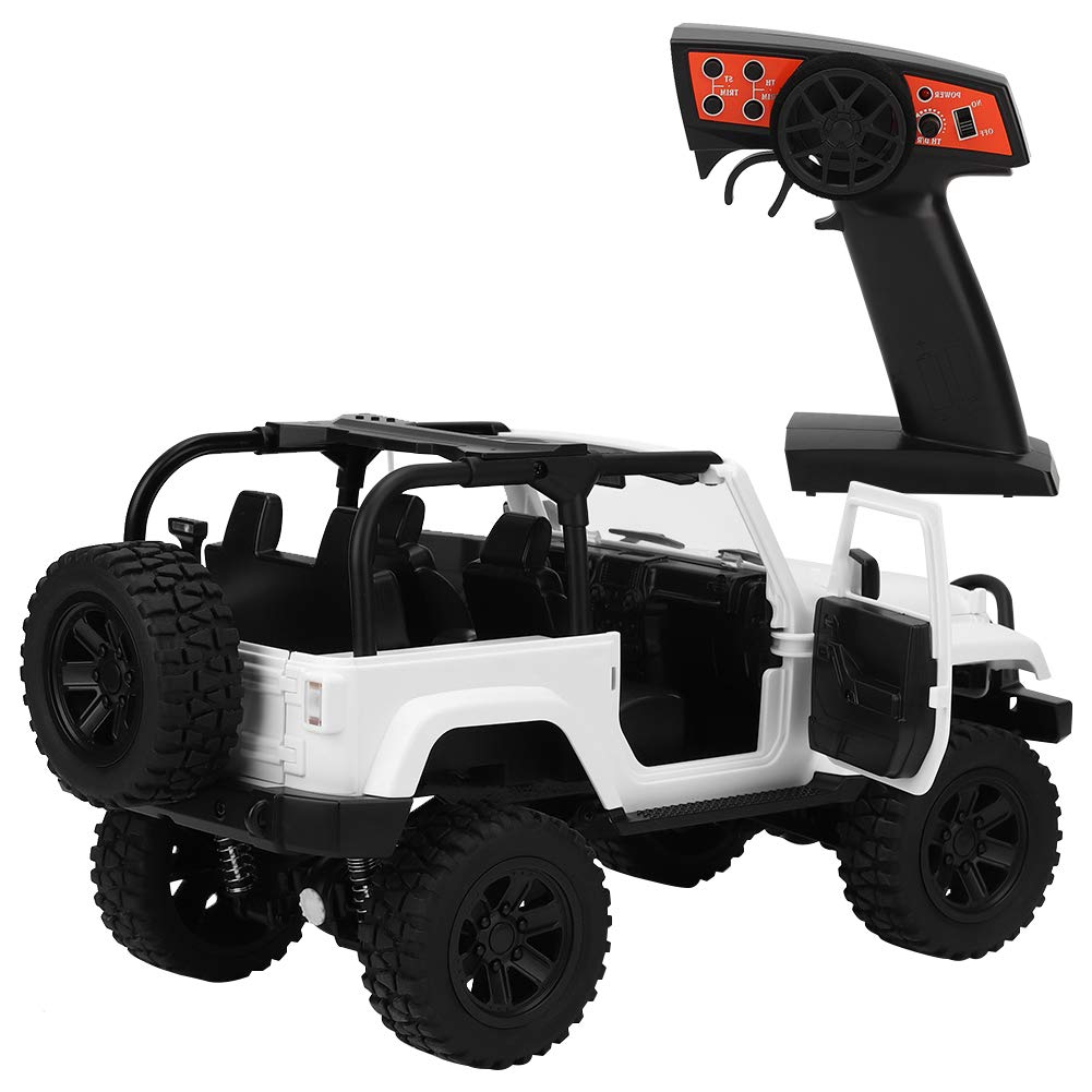 Veicolo Telecomandato a Ruote Motrici Giocattolo per Auto RC 1/14 per Bambini Plastica Bianco/arancione 35 X 15,5 X 16,5 Cm (Configurazione standard)