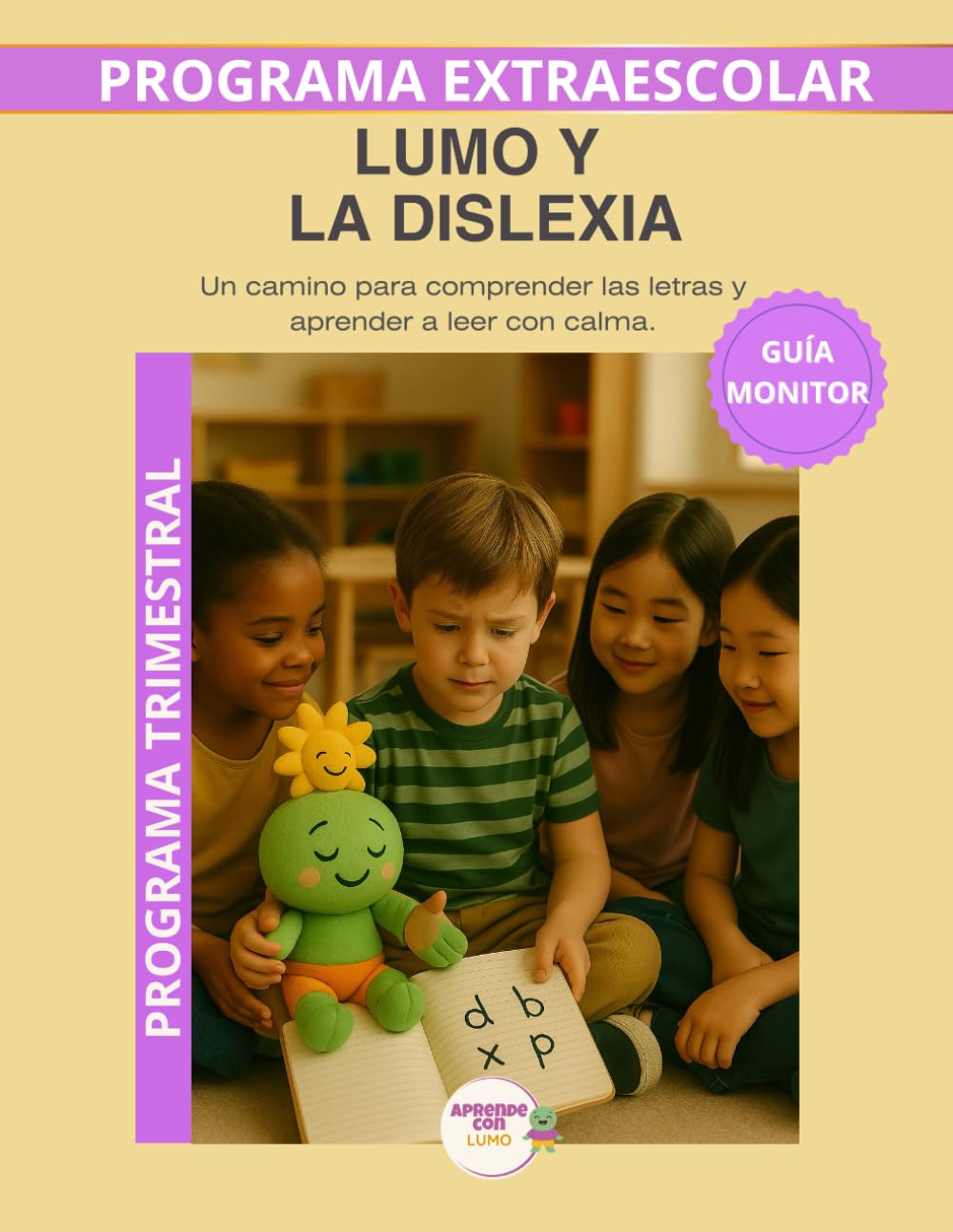 Lumo y la dislexia – Guía del Monitor Trimestral: Recursos prácticos y orientaciones para desarrollar el programa educativo Aprende con Lumo (Programas Extraescolares Aprende con Lumo)