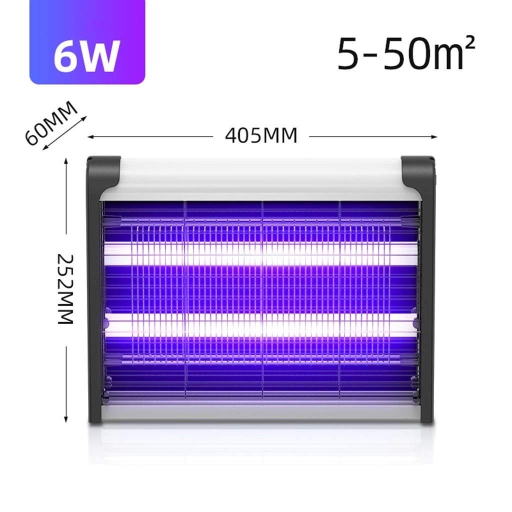 Pułapka na komary, elektryczna pułapka na komary, ochrona przed owadami LED, energooszczędna lampa owadobójcza, lampa LED na komary (6 W)