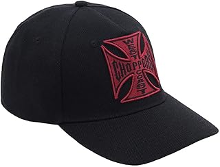 WEST COAST CHOPPERS WCC Red Cross - Gorra, diseño de cocodrilo, color negro Negro Talla única