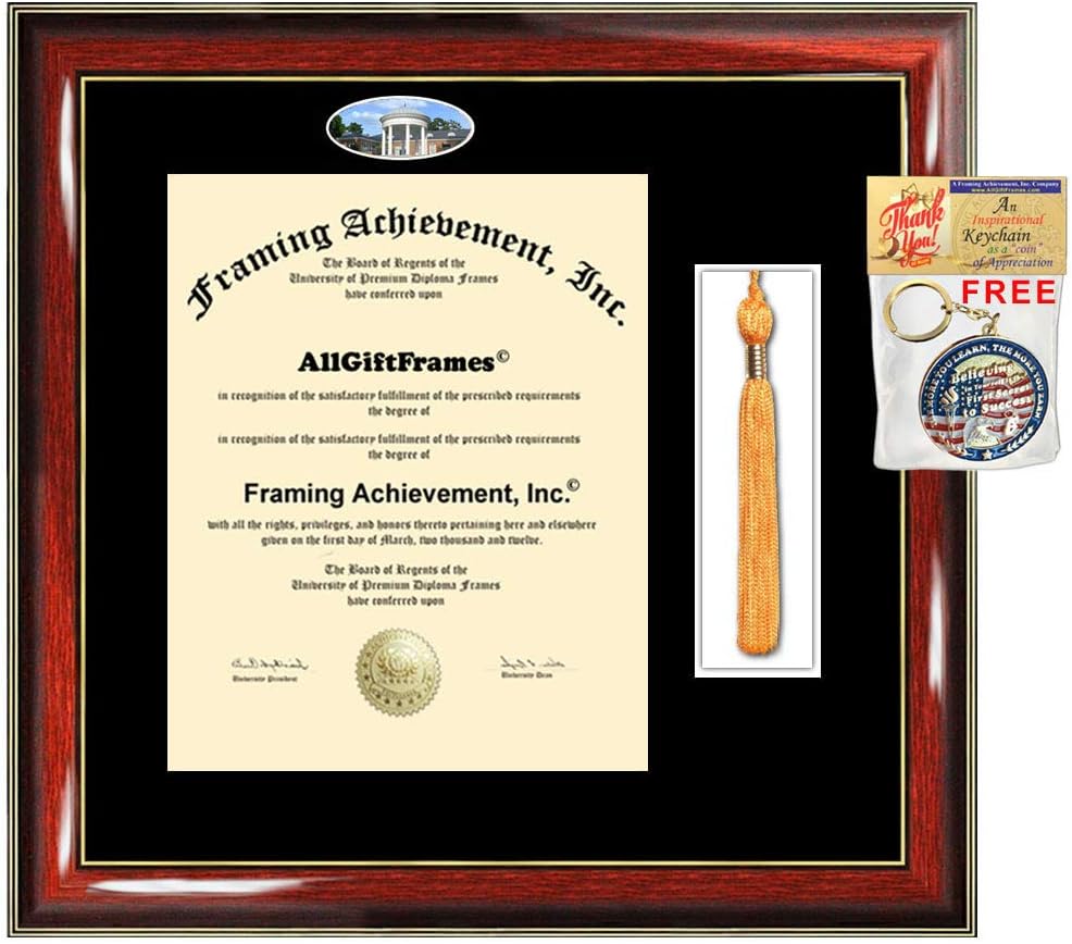 Coastal Carolina University Tassel Diploma Frame Degree School CCU Campus Photo Custom Tassel