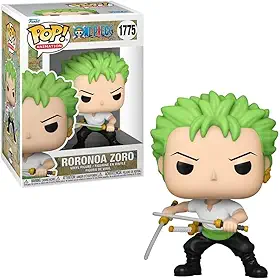 Candide, Boneco, Funko POP! Zoro com Duas Espadas, One Piece - 11 cm