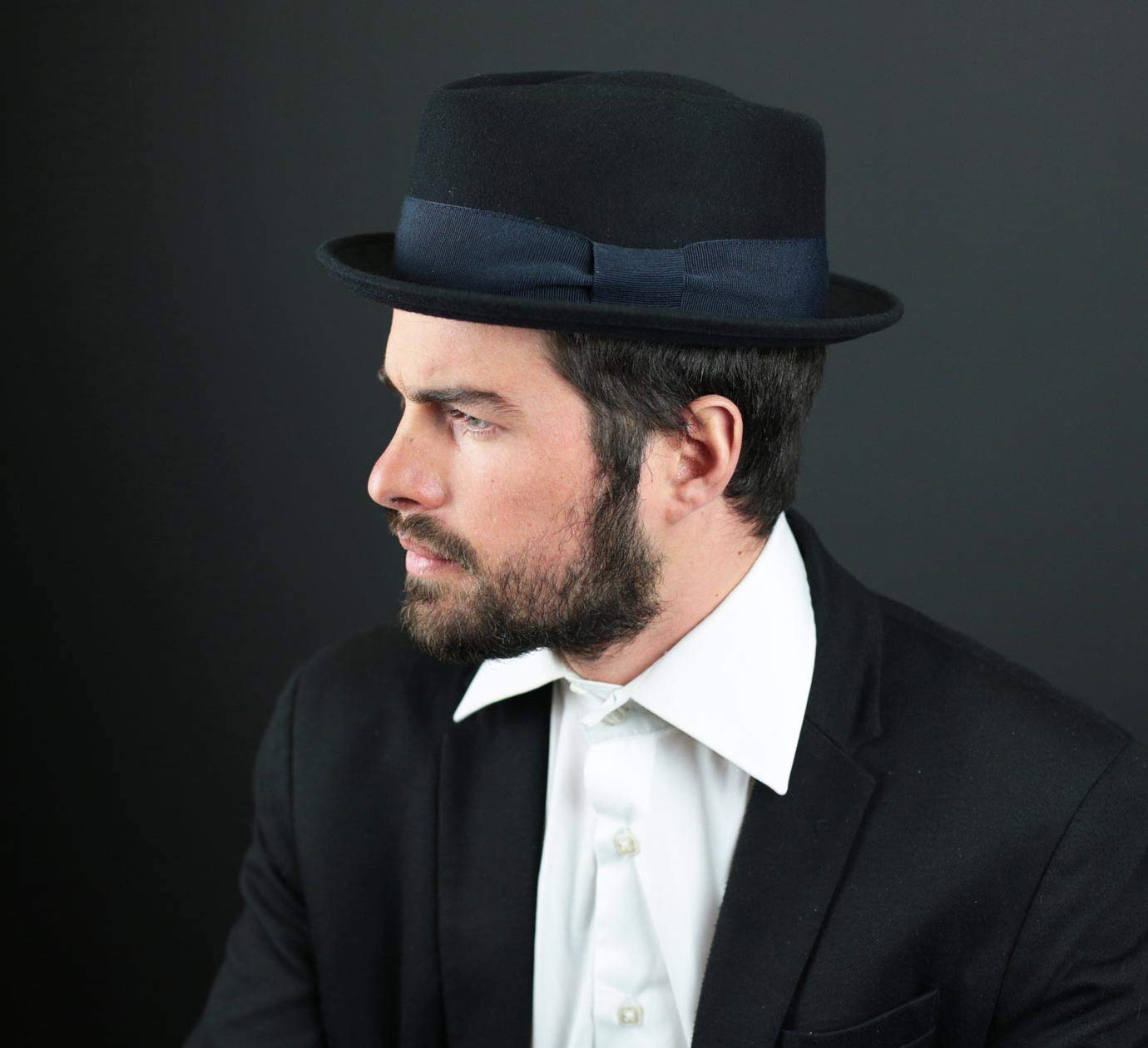 Chapeau Porkpie Feutre Homme ou Femme Classic Diamond Porkpie