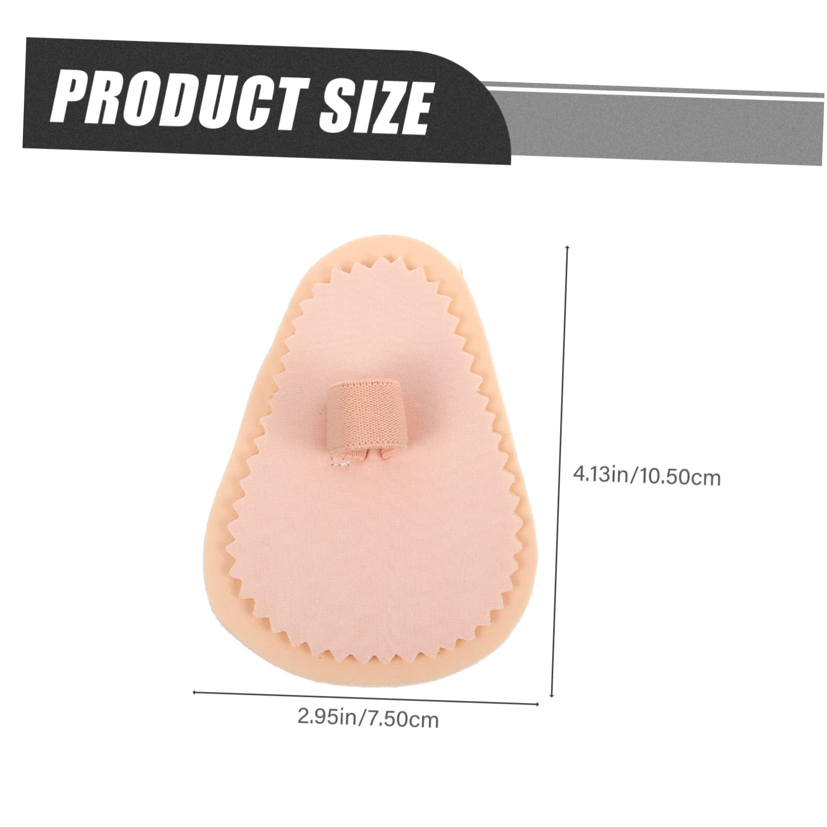 FOMIYES Toe Orthotic for Men Women 4pcs Toe Varus Correctors Forefoot Pad Bunion Pads