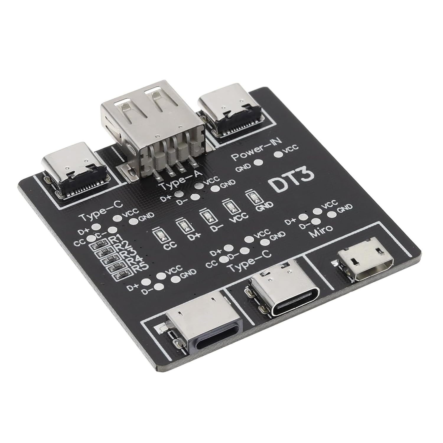 USB Data Cable Tester PCB USB Data Cable Test Board Fast Detector Tool