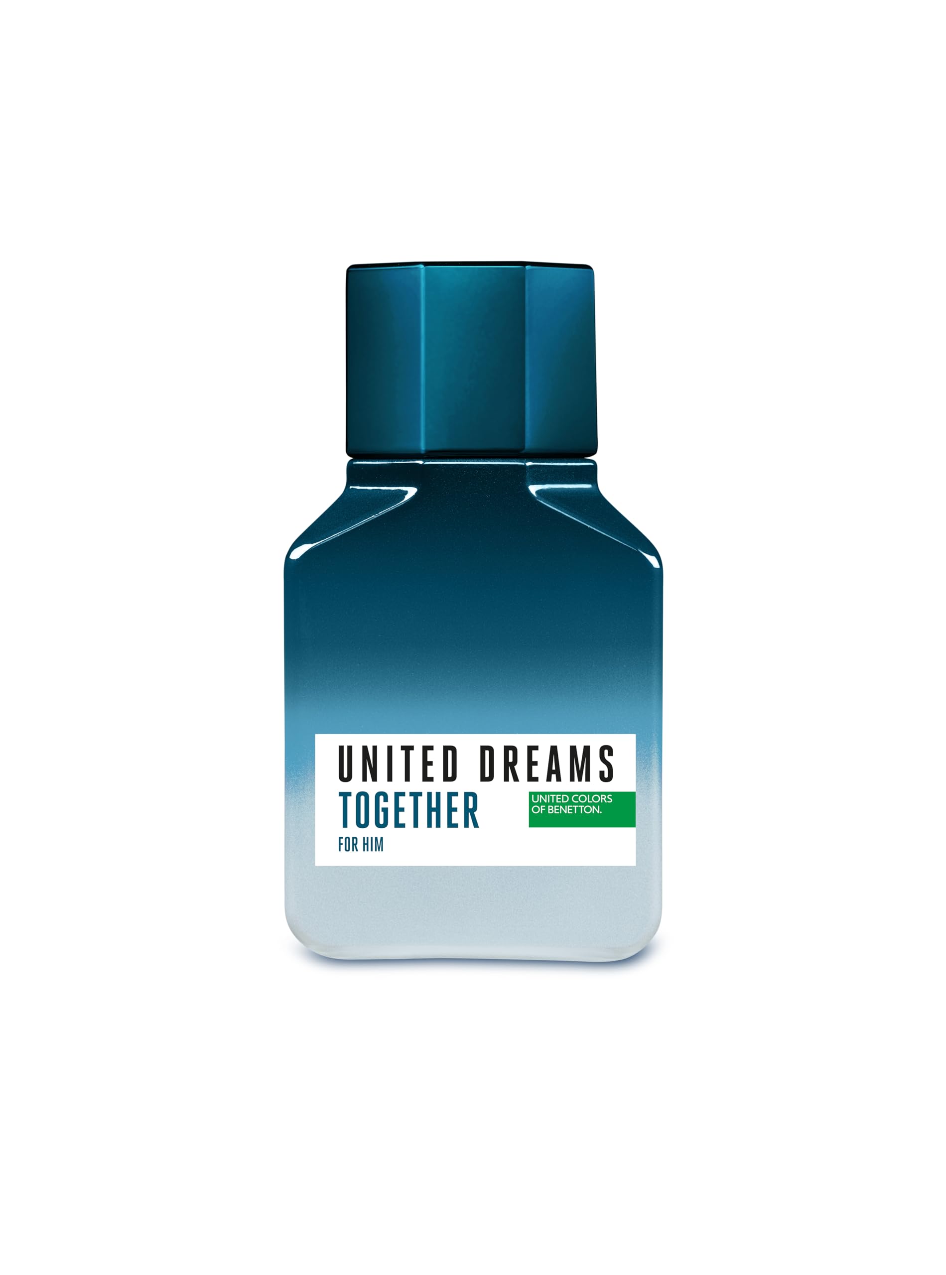 Benetton - United Dreams Together, Eau de Toilette for Men - Fresh, Casual and Masculine Fragance - Citrus and Spicy Notes - Ideal for Day Wear - 100 ml