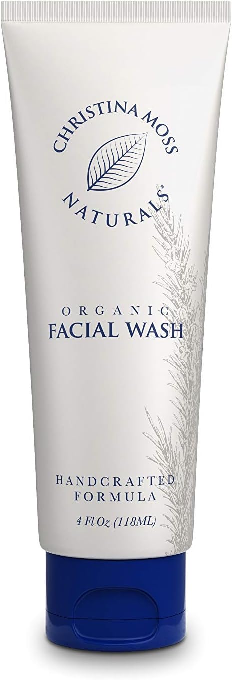 Christina Moss Naturals Rosemary Facial Wash | For Daily Cleansing | Original Formula (3.38 oz)