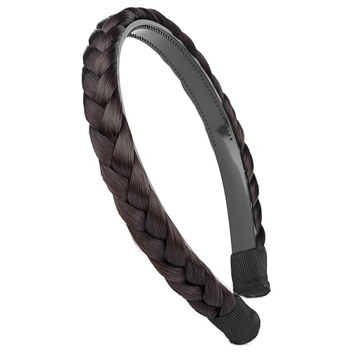 Braided Headband With Teeth Braids Hairband With Tooth Synthetic Hair