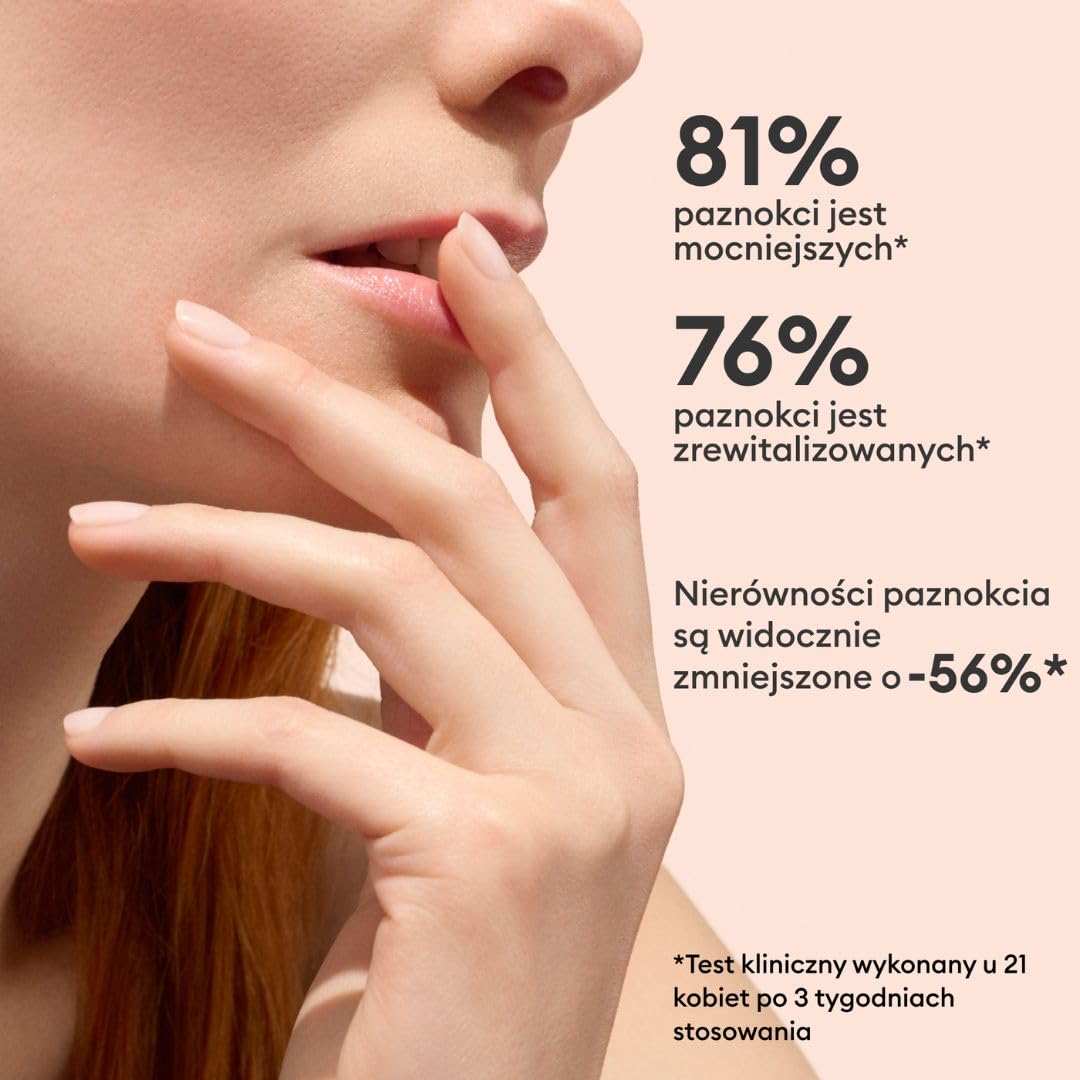 Manucurist Active Smooth 00 Nail Concealer Polish & Care - 2 w 1 Nude Nail Polish: Wzmocnienie i wzrost paznokci - Korektor do paznokci - Wypełniacz do paznokci - Naturalny lakier do paznokci