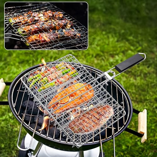 Grill Basket Stainless Steel | Basket Cooking Accessories | Grill...