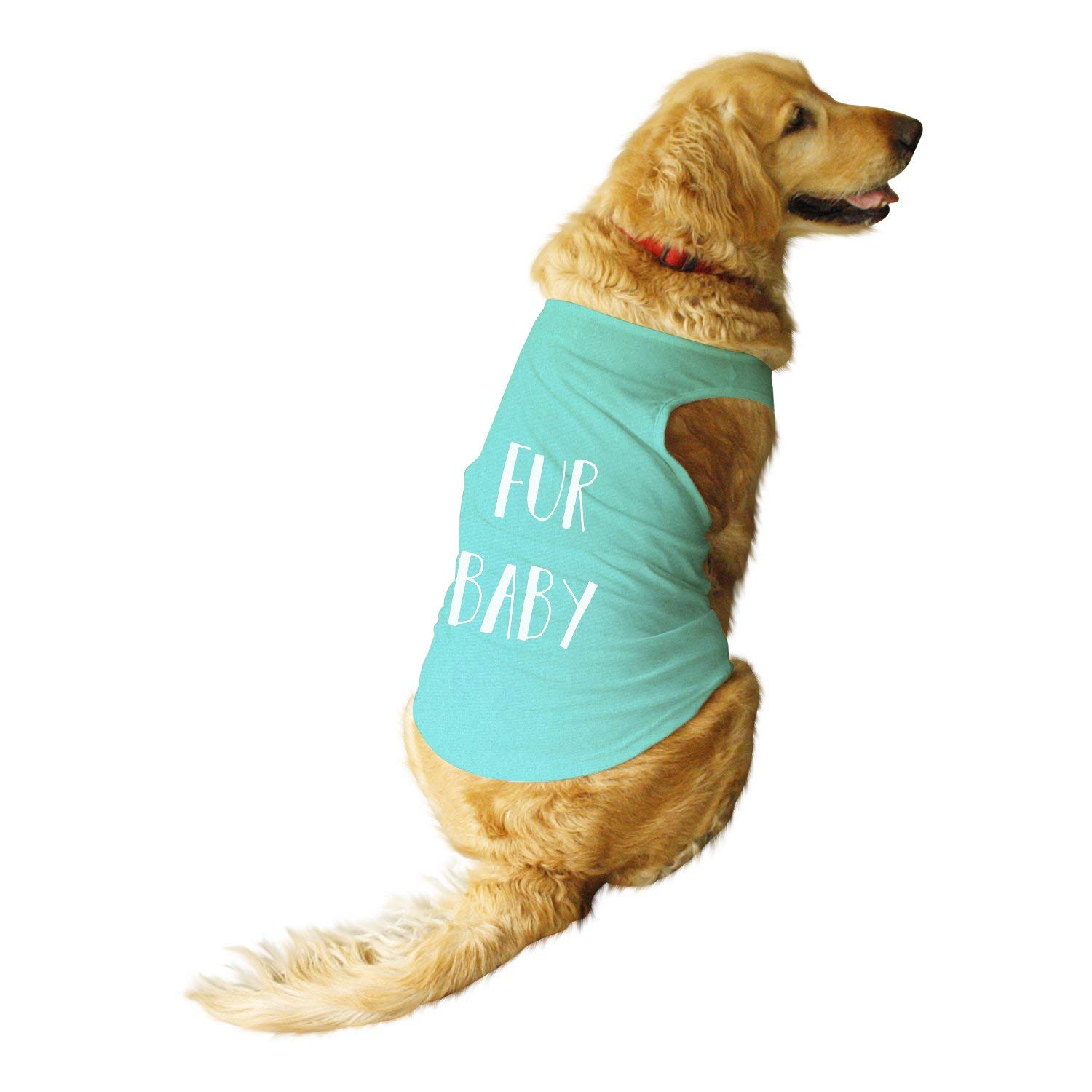 Ruse. Pet Fur Baby Round Neck Sleeveless Vest Tank T-Shirt/Tees for Dog Clothes Summer Apparel./X-Large (Full Grown Retrievers, Labs etc.) (B07PX33RDP) Amazon Price History, Amazon Price Tracker