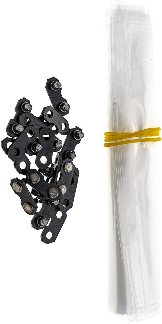 8TEN Chainsaw Chain Bulk Reel Semi Chisel 25 Foot .050 Gauge 3/8 Pitch