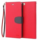 funda protectora iphone 5s ★Perfecto ángulo de visión: Esta carcasa flip para iPhone 7 / 8 (4.7'') se puede cambiar a una posición horizontal y actuar como una función de pie, conveniente para ver películas o video-chat.