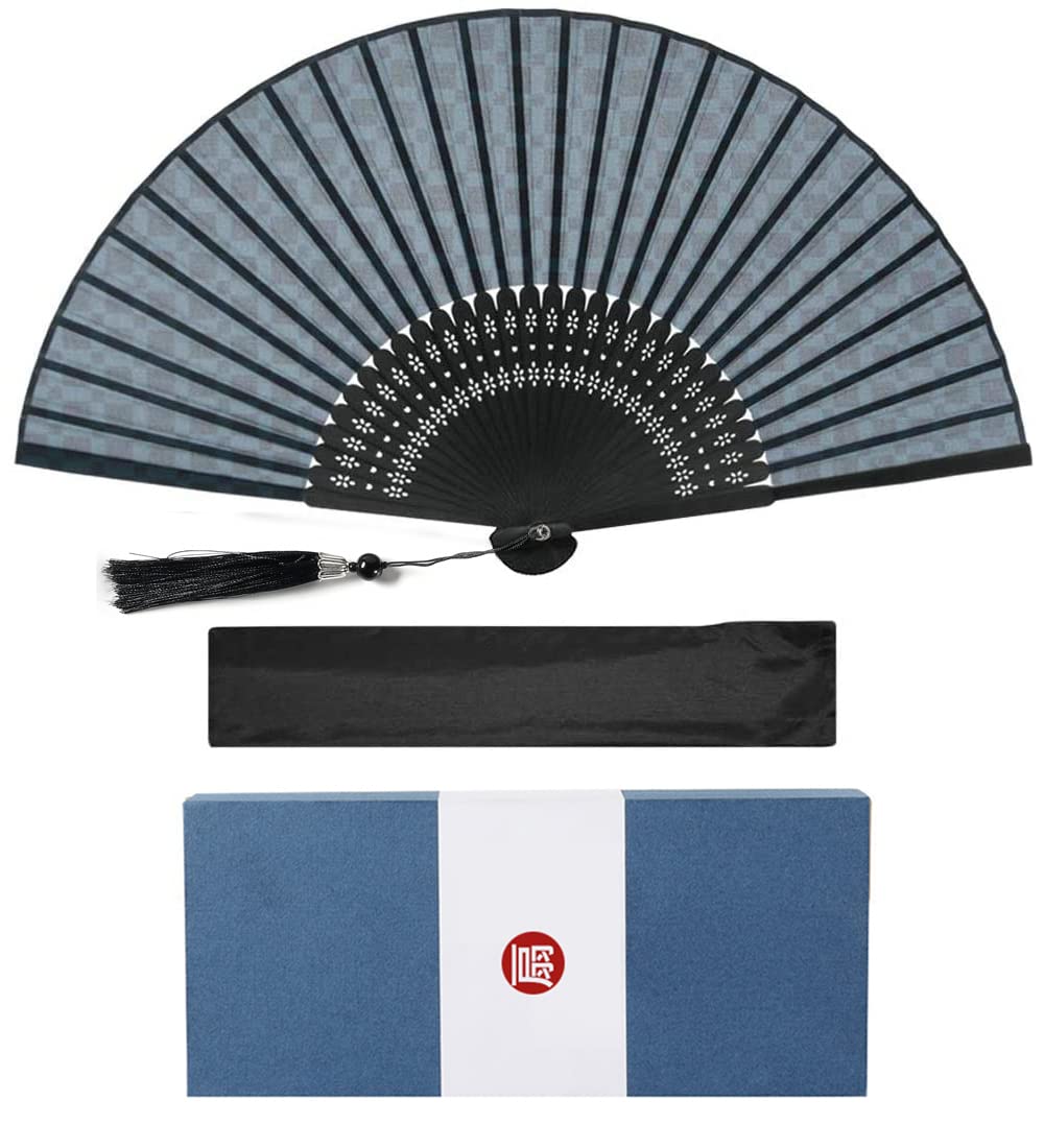 Silk Folding Fan for Kimono & Yukata
