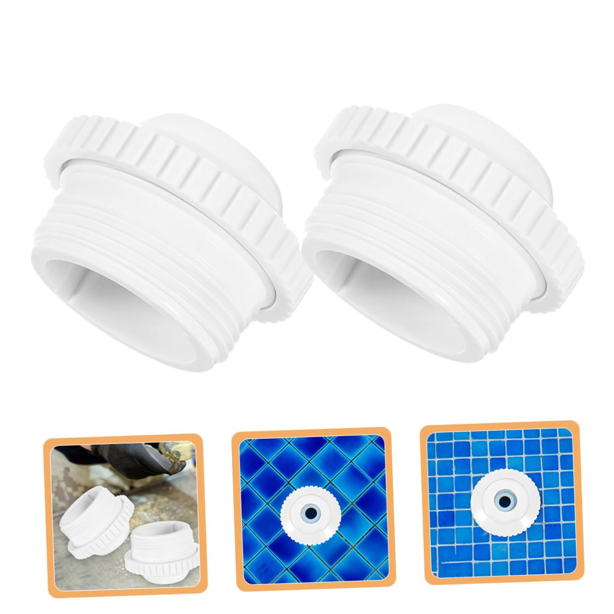 HANABASS 5 Series Boquilla De Salida para Piscina Accesorios De Masaje Boquilla De Compatible SPA 2 Piezas X 5