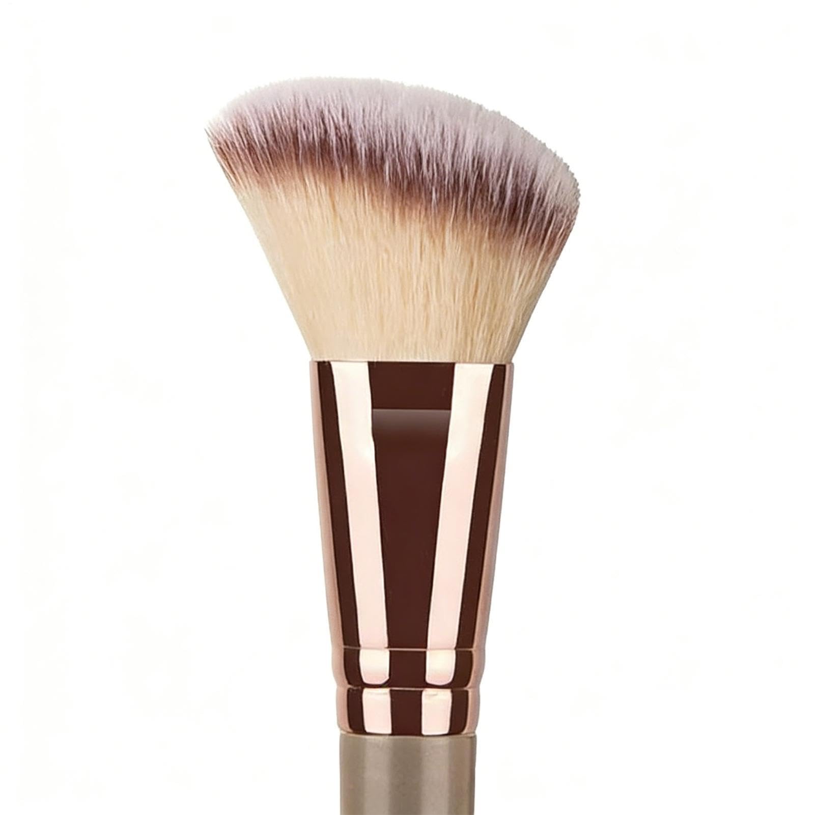 Pennello per correttore Setole Morbide e Fitte per il Viso | Fondotinta Contour e Blending per Bronzer, Blush, Illuminante, Fusione, Uso Quotidiano e Viaggio
